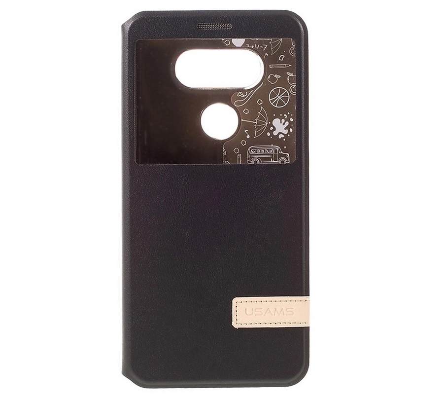 Bao da LG G5 F700 có cửa sổ view (hiệu USAMS, Muge Series) Bao da LG G5 F700 có cửa sổ view (hiệu USAMS, Muge Series)